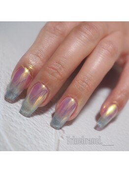 トリネブランシ ネイルアトリエ(Trinebranci._Nail Atelier)/長さだし◇ちゅるんミラーマグ