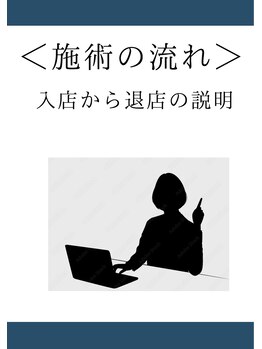 小顔22 ボルティ 本店(Bolty)/入店から退店までの流れです。