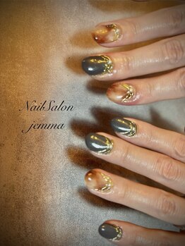 ジェンマ(JEMMA)/秋ネイル