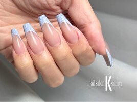 【スカルプ/長さだし】フレンチ