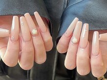 ネスネイル 池袋(Nes.nail)/ロング × 春ネイル
