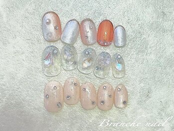 ブランシェネイル(Branche Nail)の写真/シンプルから華やかまで◎アートの種類が豊富！パーツも多数で理想の指先に☆