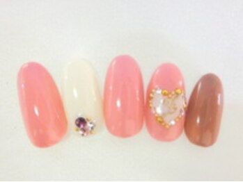 ネイルサロン ロゼオ(Nail salon Roseo)/■渋谷>6990円ガーリーハート
