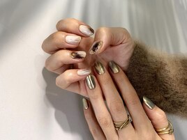 ちぐはぐネイル