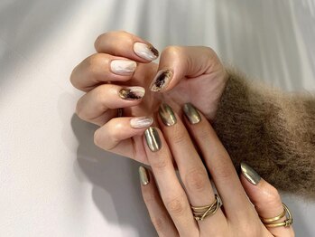 ちぐはぐネイル