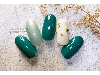 バブル シュガー バイ ネイルクローネ(bublle sugar by.nail crone)/ストーンネイル