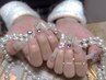 ☆《チップスカルプ》持ち込みシンプルデザインつけ放題デザイン　¥12800