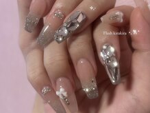 エマネイル プラス キハクヤ 梅田店(EmaNail+KIHAKUYA)/フラッシュ