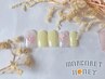 ハニーシルバーパラジェルネイル￥9900