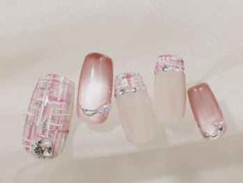 エムスラッシュ センター南(M.SLASH)/ツイードネイル