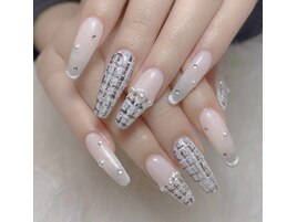 チップ持ち込みデザインネイル