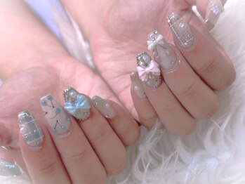 エメ(Aimer)の写真/【ガラスフレンチ/ミラーフレンチ/マグネットetc】色味やデザイン、どうぞお気軽にご相談ください♪