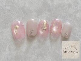 小花ミラーアート