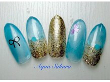 はあとねいる 王子店/【3月限定】春のアクアサクラ