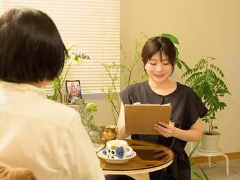 大人女性の体質整えサロン AM AYURVEDA【アムアーユルヴェーダ】/カウンセリングもしっかり