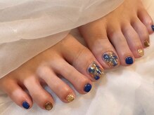 ルアンジュネイル(Luange nail)の雰囲気(フット定額デザインも充実◎定額コース¥6900/ワンカラー¥5500)