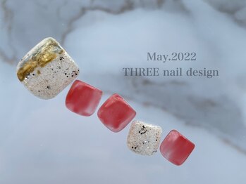 スリー(THREE)/May.2022/nail design