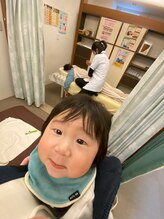 子育てママの整体サロン/施術中のお子様の様子