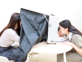 リーフ(Rii'f.)/洗顔後の素肌で肌診断