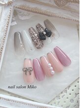 ミコ(Miko)/ツィード&マグネット　リボン