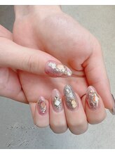 クリーム(Nail Atelier CREAM)/ピンク系お任せニュアンス☆