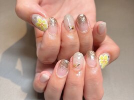ハイビスカスネイル