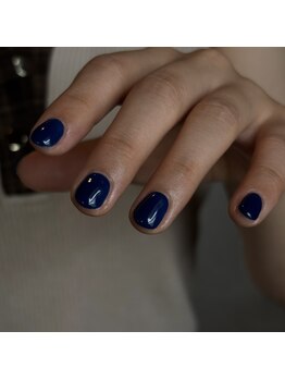 サロン エフ(salon f)/ネイビーワンカラー