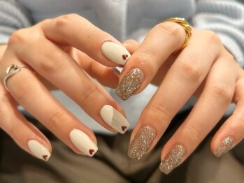 エミュ(emu.)の写真/【大事なご予定やイベント前にも◎】日々の生活に少しの喜びを♪可愛くも上品なネイルで女子力UP!