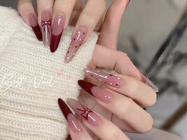 クリスマスネイル