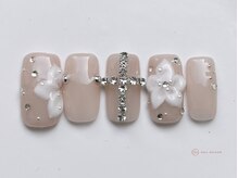 ネイルメゾン 池袋店(NAIL MAISON)/3Dフラワーネイル￥9000