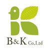 ヘルシーライフルーム ビーアンドケィ(B&K)ロゴ