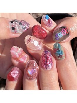 ニコネイル 千歳烏山店(NICO nail)/[ハンド]120分アート放題￥8500