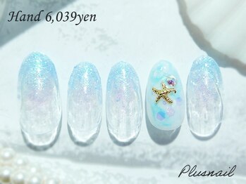 プラスネイル 自由が丘店(PLUS NAIL)/【2367】定額6,039円海ネイル
