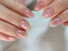 チーク＆ハート☆お客様ネイル