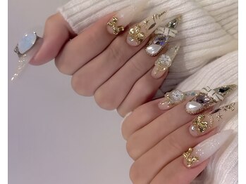ロカネイル(ROKA NAIL)/パーツつけ放題★深夜営業★