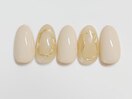 5月オフィスシンプルネイル