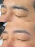【2回目/5週間以内の方限定】眉パーマ+眉WAX脱毛　¥4000