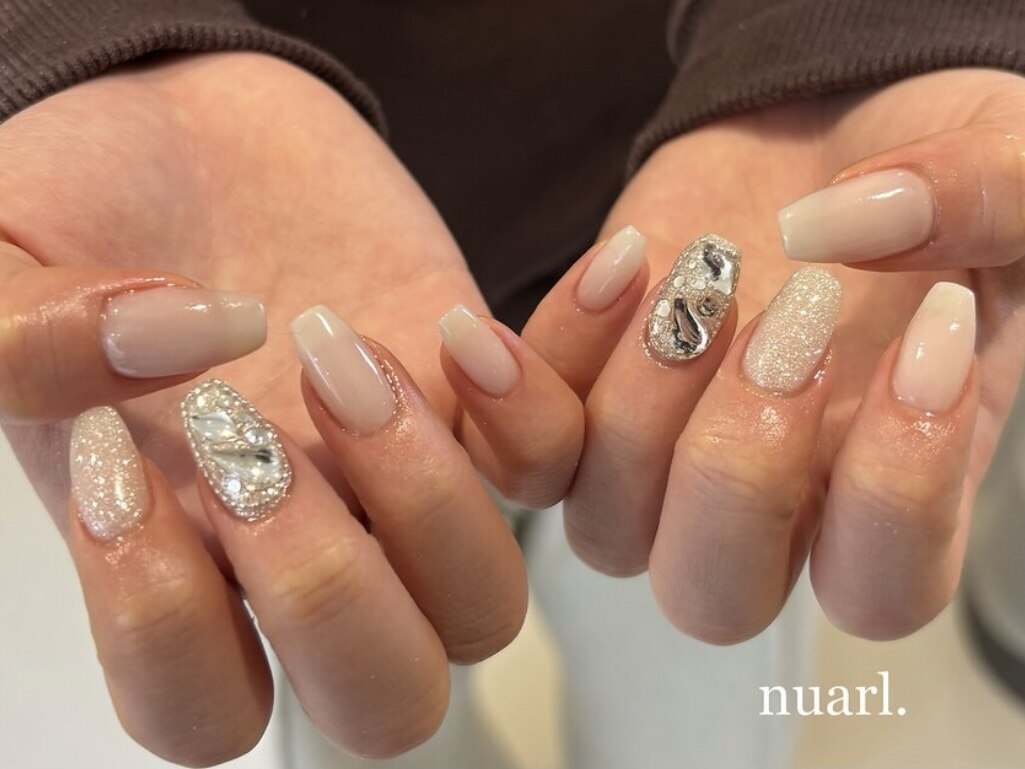 【オーダー】ネイルチップ パール リボン 埋め尽くし オーダー】ネイルチップ パール リボン 埋め尽くし ネイルチップ 赤