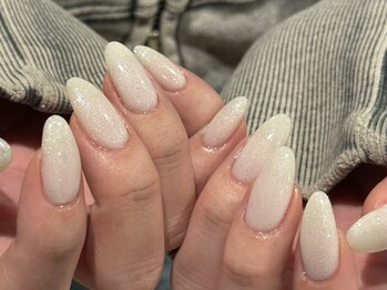 フィロンネイル 本町店(filonnail)/ワンカラー:フラッシュネイル