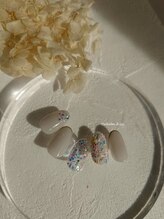 ネイルサロン アージュ(Nail Salon A jyu)/春ツイードネイル