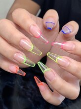 レディグリッター(Lady glitter)/クリアネオンカラー