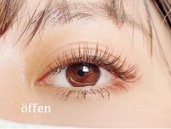 オッフェン アイブロウ アイラッシュ ネイル(offen)/マツエク140本（フラット）