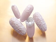 ネイリックス アヴェニール(NAILX avenir)/マットレースフラワー