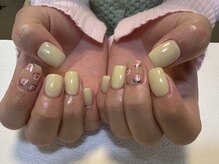 アネモネネイル(anemone nail)の雰囲気(お色は混ぜてオリジナルのカラーをお作りします★)