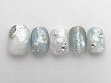 アイネイルズ 池袋店(I-nails)/ツヤツヤブルー