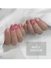 ネイルズガーデン(NAILS GARDEN)/りんごネイル
