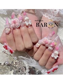 量産型ゴテゴテネイル
