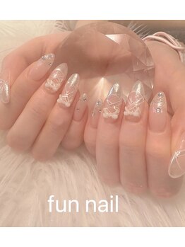 ファンネイル(fun nail)の写真/☆マグネットnailの種類が豊富☆大切なイベント・ブライダル・推し活を華やかに♪持込みデザインもご相談◎