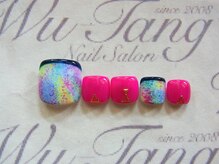 ウータン(Wu-Tang)/大人タイダイネイル☆ ￥8500