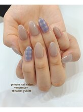 プライベート ネイルサロン マーマ(murmur)/チェックネイル